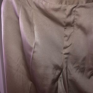 Satin dress pants
